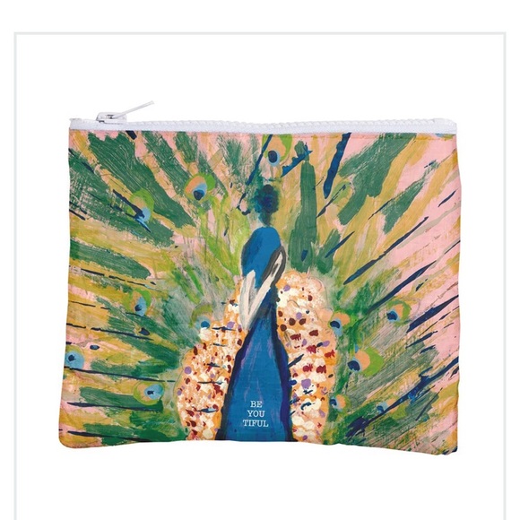 Primitives by Kathy Other - Primitives By Kathy Peacock Zipper Pouch